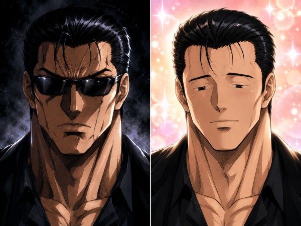 ベタな笑い「サングラスをはずしたら目が小さかった」