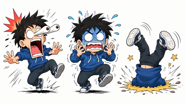 アニメ的なリアクションをゲームに落とし込む