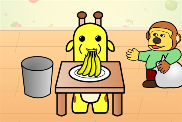 目の前のものを、食べるか見送るかだけを判断するシンプルなゲーム